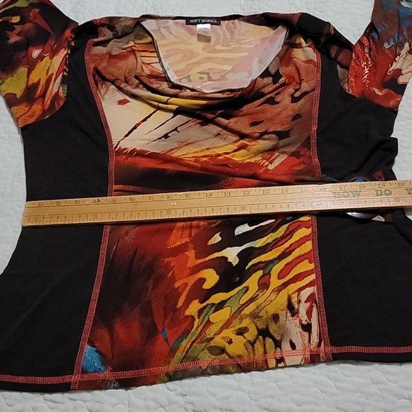 Softworks Designer Blouse Sz XXL - Picture 4 of 7